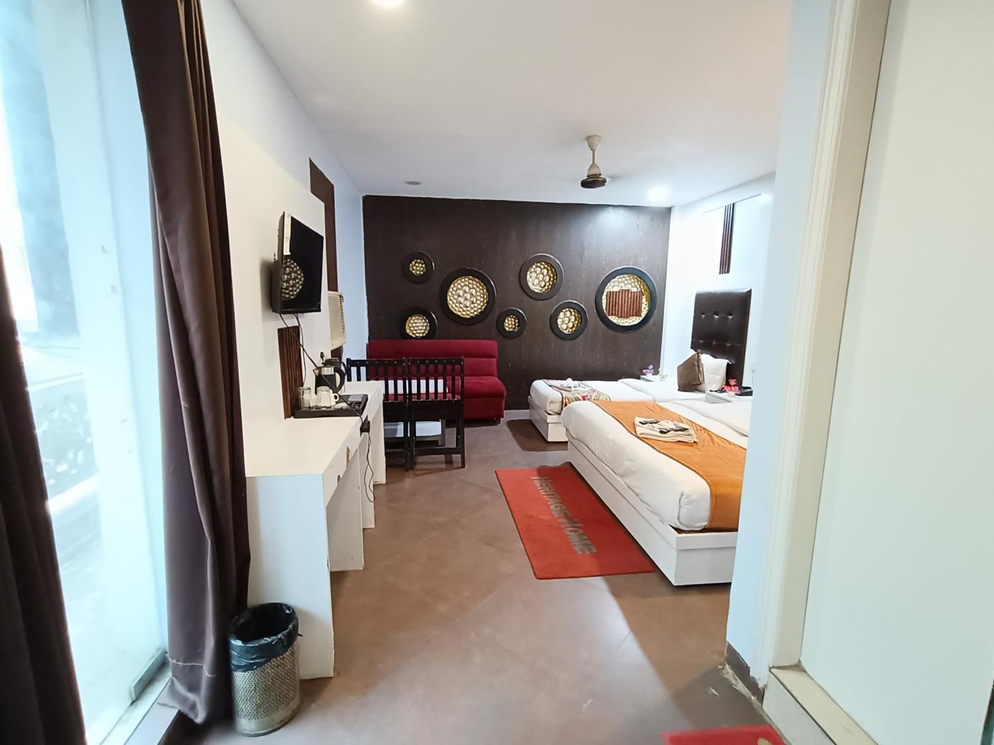 Hotel Heritage Home Walking 1 Minuit From R K Ashram Metro Station New Delhi Exteriör bild