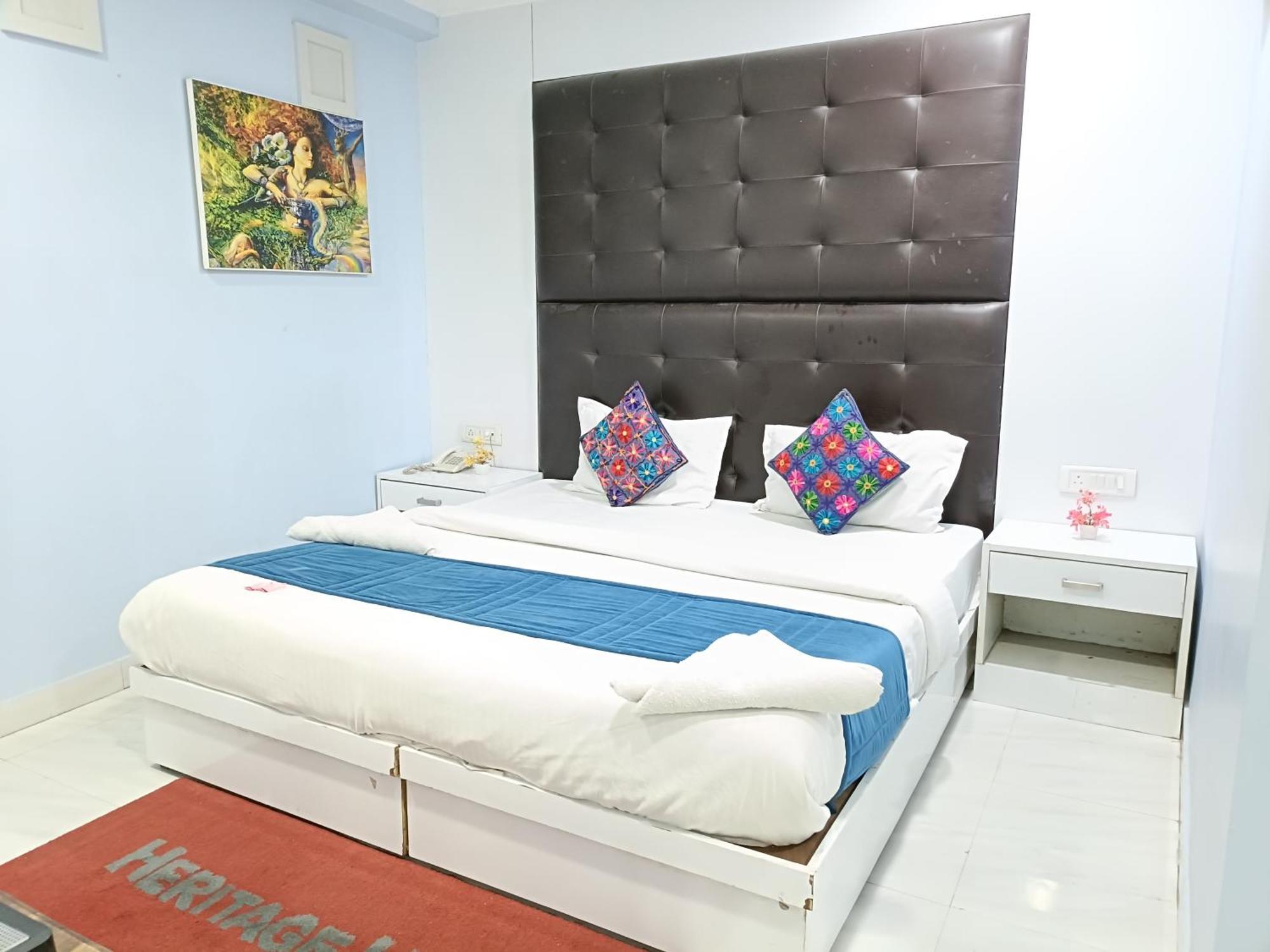 Hotel Heritage Home Walking 1 Minuit From R K Ashram Metro Station New Delhi Exteriör bild